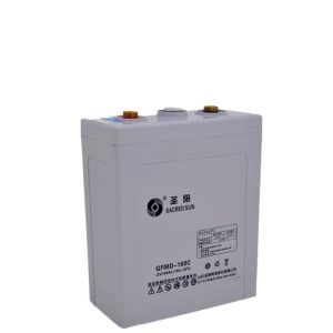 65mm Width Sacred Sun GFMD-100C 2V100Ah Lead Acid Battery for UPS Power
