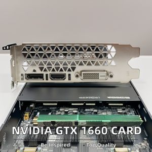 GDDR5 6GB Gaming Video Card NVIDIA GTX 1660 For Desktop Computer