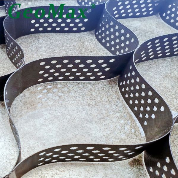 100mm Height 1.5mm Thickness HDPE Geocell Highway Construction ASTM D6993