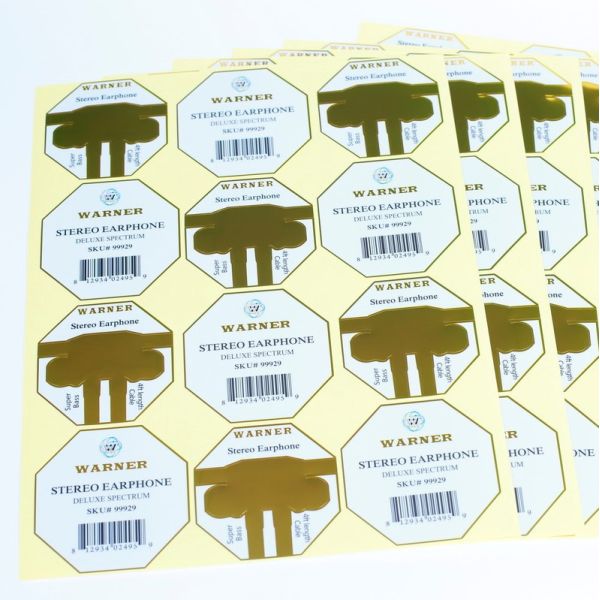 Buy Waterproof Logo Printing Sticker Labels Custom Electronic Shelf Label at wholesale prices