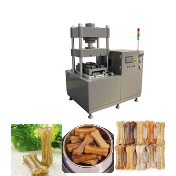 Smoked Pressed Rawhide Bones Punching Machine