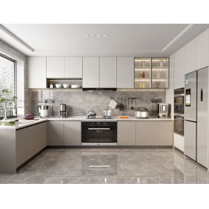 Customized Environmentally Friendly Kitchen Cabinet High-End & Practical