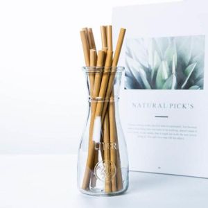 Quality Free Sample Eco-Friendly Bamboo Drinking Straw Bamboo Reusable Straw for sale