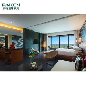 Wood Veneer Finish Duplex Apartment Furniture Sets