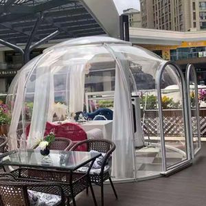 Quality 220kg Garden Bubble Tent 100% UV Resistance Transparent Igloo Tent for sale