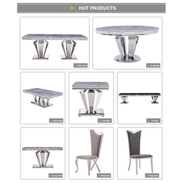 Qiancheng Stainless Steel Coffee Table