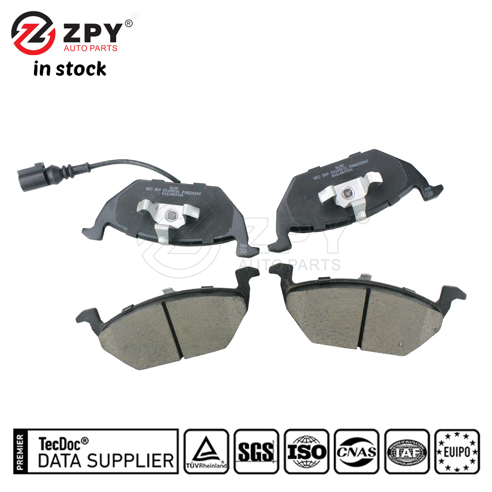 ZPY Front Brake Pad Set 1K0698151A for VW Audi Porsche