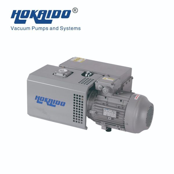 Rotary Vane Vacuum Pump for Milk Powder Production Sealed Oil 718*420*313.5mm 2.0L Volume