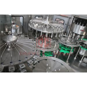 Combi Rotary Non Carbonated Water Bottle Filling Machine , Plastic Bottling