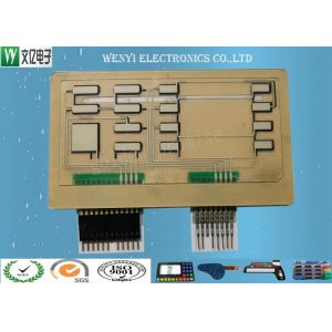 China Multi Layer FPC Embossing Membrane Switch With 2.54 Connectors And Pins on sale China Multi Layer FPC Embossing Membrane Switch With 2.54 Connectors And Pins on sale