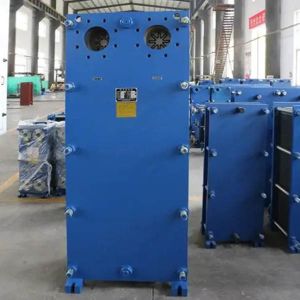 Stainless Copper Heat Exchanger Brazed Plate Evaporator 180mm