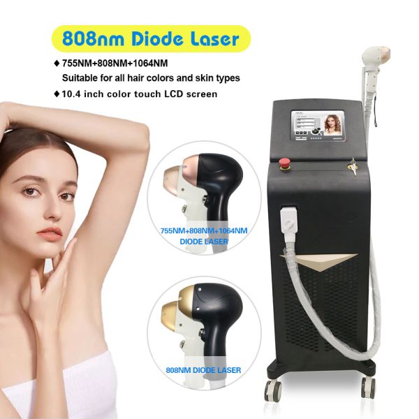 Buy 808nm Permanent Hair Removal machine/diode laser machine portable at wholesale prices