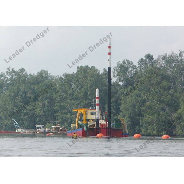 Buy Solid Structure 500mm Dredger Ship With Dual Engines at wholesale prices