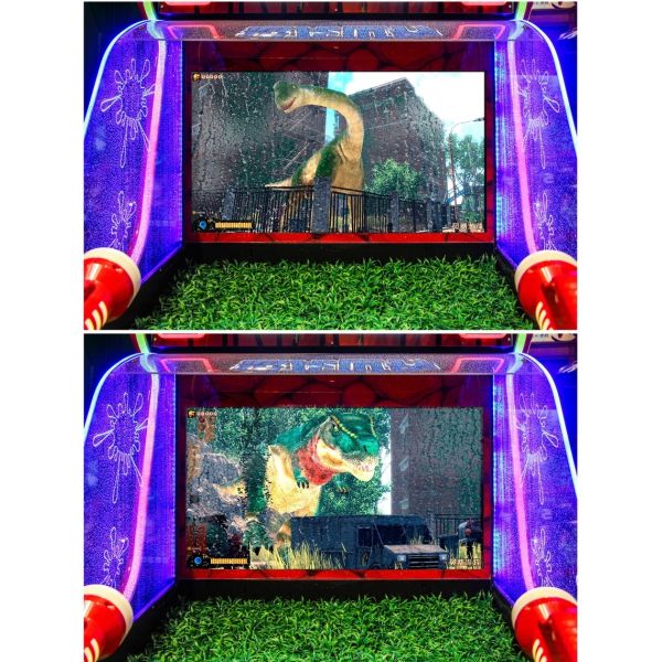 kid favor double player Zombie Outbreak Water Shooting game machine with zombie theme