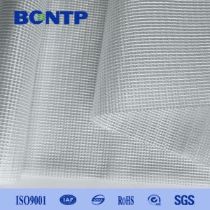 Tear Resistant Flame Retardant PVC Transparent Mesh Fabric Transparent Mesh