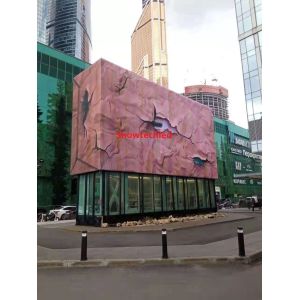 Max Power Consumption 100W/m2 Mesh LED Display with 140° H /140° V Viewing Angle