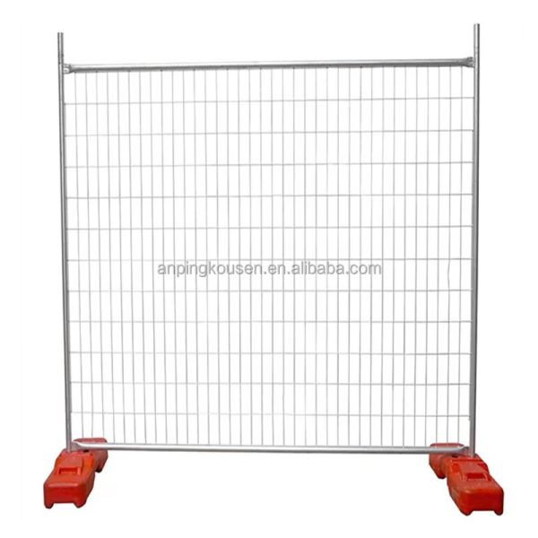 Buy Australian Standard Temporary Fence Panel Size 6ft x 10ft for Event Construction Site at wholesale prices