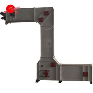 Adjustable Chain Z Vertical Bucket Elevator For Rice Milling Coffee Powder