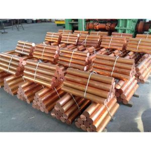 ASTM Copper bars C12200 C18980 Edge Closing copper flat rod 8mm pure round