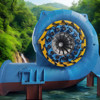 Buy 200kw-20mw Hydro Turbine Generator For Various Water Heads 50HZ/60HZ Frequency 450-1000rpm at wholesale prices