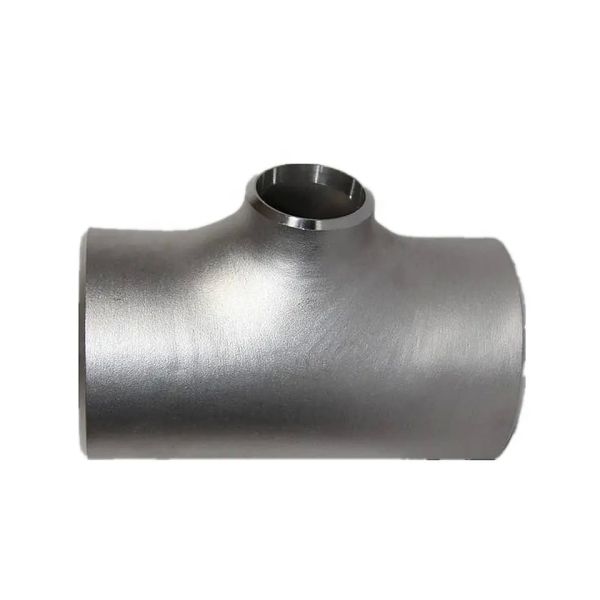 Galvanized Carbon Steel Seamless Reducing Tee Fitting ASME B16.9 Butt Welded