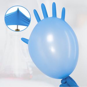 Signo Ambidextrous Disposable Nitrile Work Gloves Medium Large