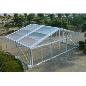 Quality Aluminum Structure Material Luxury Clear Top Wedding Tent Waterproof Windproof for sale