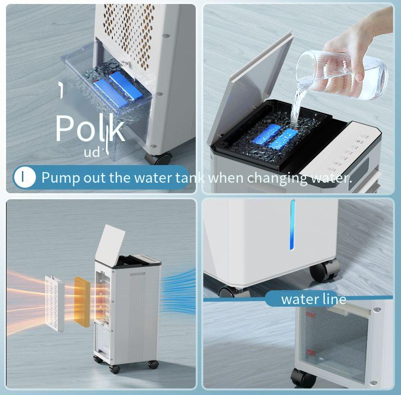 Silk screen printing household spray refrigeration fan air conditioner water-cooled fan