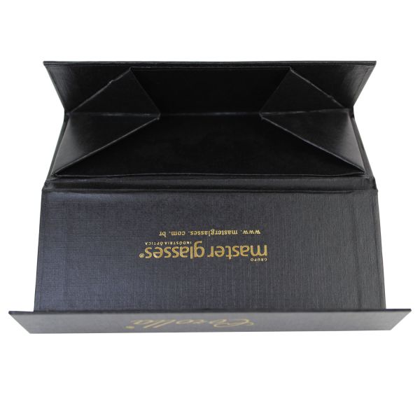 Buy Collapsible Black Cardboard Triangle Box For Sunglass Shipping at wholesale prices