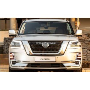 Nissan Patrol 2020 Car DRL LED Daytime driving turn signal Fog Lights
