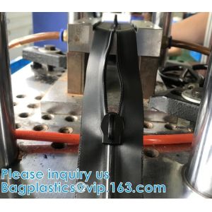 Water-Resistant Zipper, TPU Gastight Waterproof Zippers, Metal, Nylon, Stopper,