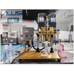 Packing Equipment Shampoo Wash Gel Bottle Hand Bottle Cap Sealing Machine Jar