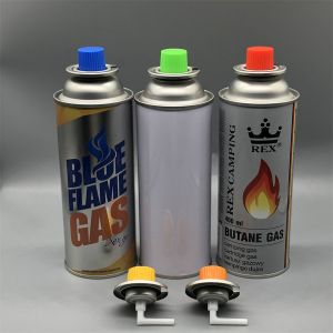 Butane gas valve suitable for home cooking, with safety, leak prevention and