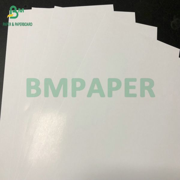 70gsm 75gsm High Whiteness C1S Glossy High Wet Strength Paper For Making Can Labels 