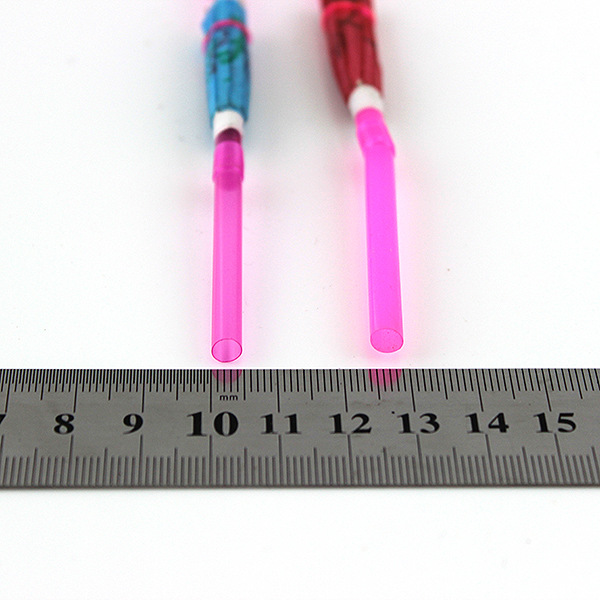 disposable Characteristics of drinking straw for party in Fluorescence umbrella