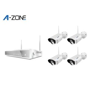 Home Mini 4 Wireless CCTV Camera Kit With Recorder Motion Detection