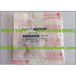 original injector gasket 8-98486346-0 , genuine ISUZU injector seals 8984863460