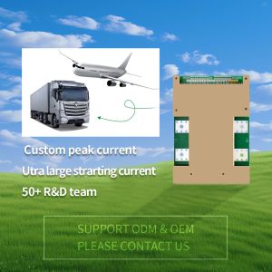 4S-8S 12V-24V 300A-600A LifePO4 LTO LI-ION Battery Bms For Airplane Truck Car