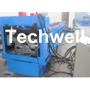 Manual, Automatical Decoiler Top Hat Cap Roll Forming Machine