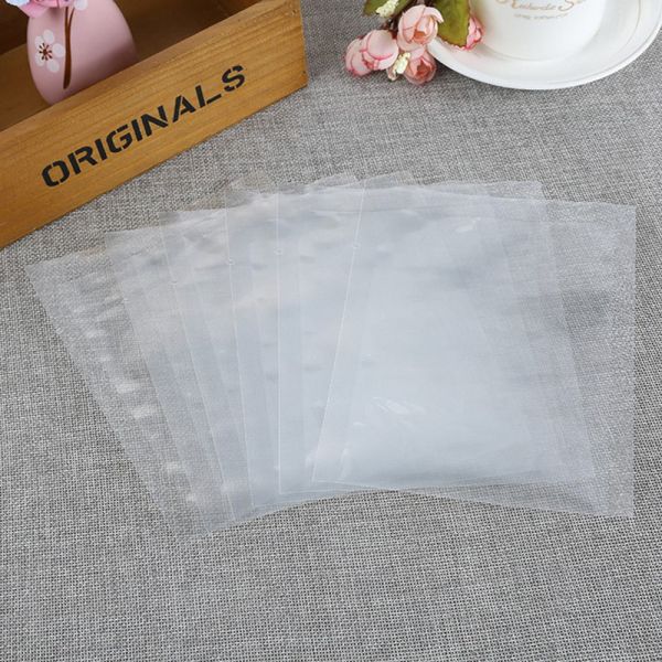 3 side sealed food vacuum sealed transparent plastic bags vacuum bags for frozen food