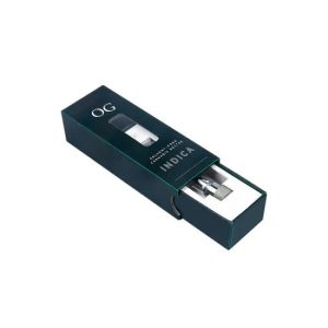 450gsm UV Coating Vape Cartridge Packaging Box With Embossing