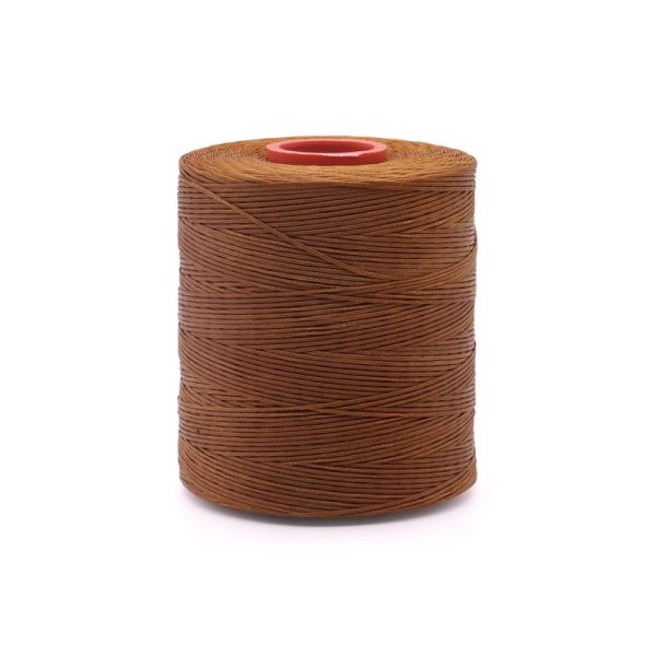 100% Polyester Flat Braided Sewing Yarn For Leather Braided Wax Thread 240