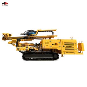 Crawler Mounted Hybrid Top Hammer Anchor Drilling Rig