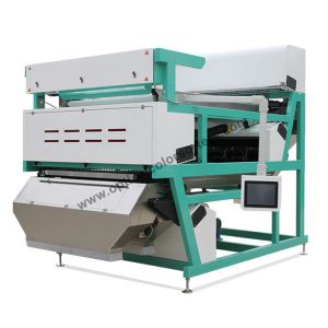 China High Output Plastic Color Sorter , Double Belt Type Optical Sorting Machine on sale