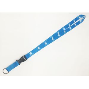 Exhibition Advertising Safety Breakaway Lanyards Customized Printed Logo