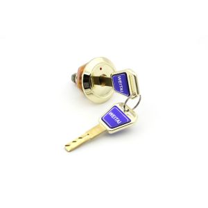 Golden Plated Wardrobe Locks Novel Design Cw 90 Degree Rotation