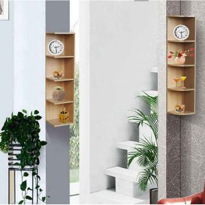 Modern europe style diy melamine display CD shelf/CD racksSimple design wooden