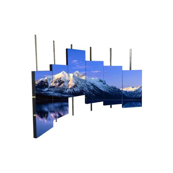 Buy Indoor Wall Mounted 1080p Lcd Video Wall Display Sliding at wholesale prices