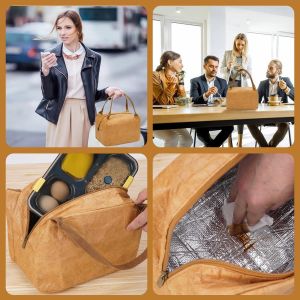 Lunch Bag For Women/Men, Reusable Lunch Bag Lightweight And Water-Resistant