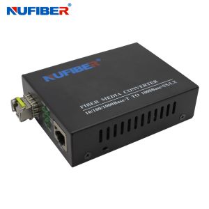 10/100/1000M Gigabit Ethernet UTP SFP Media Converter